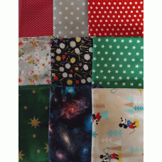 845g of 100% Cotton MIXED 1/2 metre REMNANTS 845g of 100% Cotton MIXED 1/2 metre REMNANTS