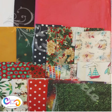 1.175g of 100% Cotton MIXED SIZE  REMNANTS 