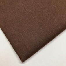 Brown 100% Plain Cotton Lawn