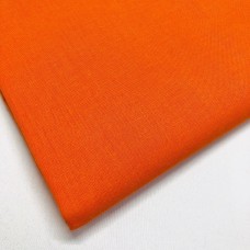 Orange 100% Plain Cotton 