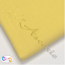 3.1m Plain Yellow 100% Cotton REMNANTS 3.1m Plain Yellow 100% Cotton REMNANTS