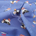 Puffins Sealife on Blue100% Cotton 