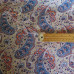 72cm Vintage Blues & Beige Paisley 100% Cotton