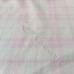 Pink Check on Cream Cotton Drill 