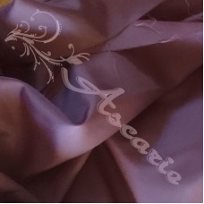 Plain Purple Polyester Dress Lining