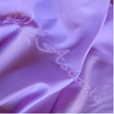 Plain Lilac Polyester Dress Lining