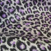 Purple Leopard Skin Dress Fabric