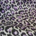 2mtrs Purple Leopard Skin Dress Fabric