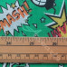 93cm Zapp!, Pow!, Boom on Green PolyCotton