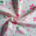 Pink Flowers & Hearts on Cream PolyCotton