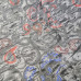 Abstract Grey Fabric Medium Fabric 