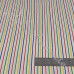 Thin Multi Coloured Stripe  Polycotton
