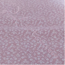 Pink Paste Flowers Polycotton