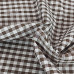 1/4" Brown Gingham Polycotton 