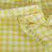 1/4" Yellow Gingham Polycotton 