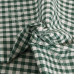 1/4" Bottle Green Gingham Polycotton 