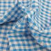 1/4" Kingfisher Gingham Polycotton 