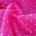 Pin Spot Cerise Polycotton