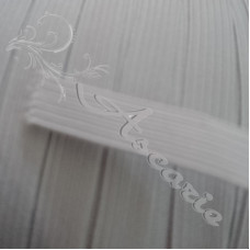2 m x 12 Cord 10mm White Elastic