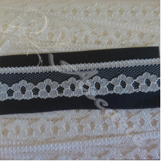 2cm Cream Lace Triming