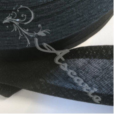 25mm Black Cotton Bias Binding