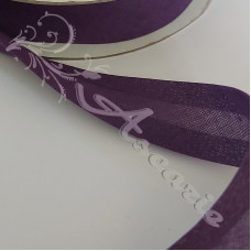 25mm Purple Cotton Bias Binding