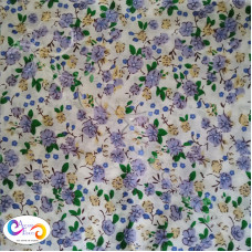 Lilac Floral Ditsy Polycotton Print