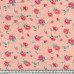 Peach Floral PolyCotton