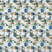 Blue Floral Ditsy Polycotton Print