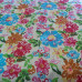 Multi Coloured Flowers PolyCotton