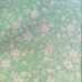 Ditsy White Flowers on Mint  poly-cotton