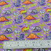 Halloween Monster Dinosaurs Polycotton 