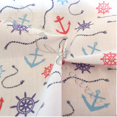 Anchors away  PolyCotton