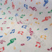 1.75m Coloured Musical Notes PolyCotton 1.75m Coloured Musical Notes PolyCotton