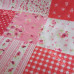 Red Patchwork Polycotton