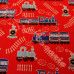 Full Steam Ahead Trains PolyCotton