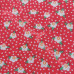 Ditsy Small Flower on Red Polycotton