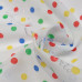 Pea Spot Multi Coloured Poly Cotton