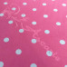 Pea Spot Cerise Polycotton