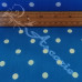 Pea Spot Royal Blue Coloured Polycotton