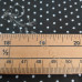 Pin Spot Black  Polycotton