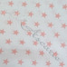 Pale Pink Star Polycotton