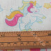 Unicorn & Rainbows Polycotton Fabric 