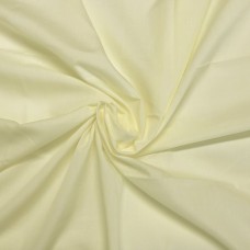 Pale Yellow PolyCotton 