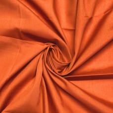 Burnt orange PolyCotton 