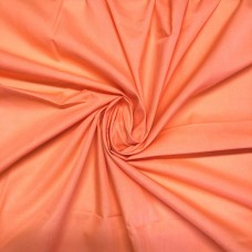 Coral Orange PolyCotton 